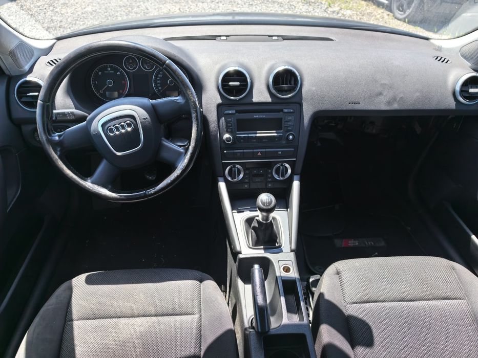Audi A3 8P face 1.9TDI BLS 105к.с 5 скорости на части