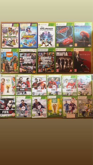 Colectie jocuri xbox 360