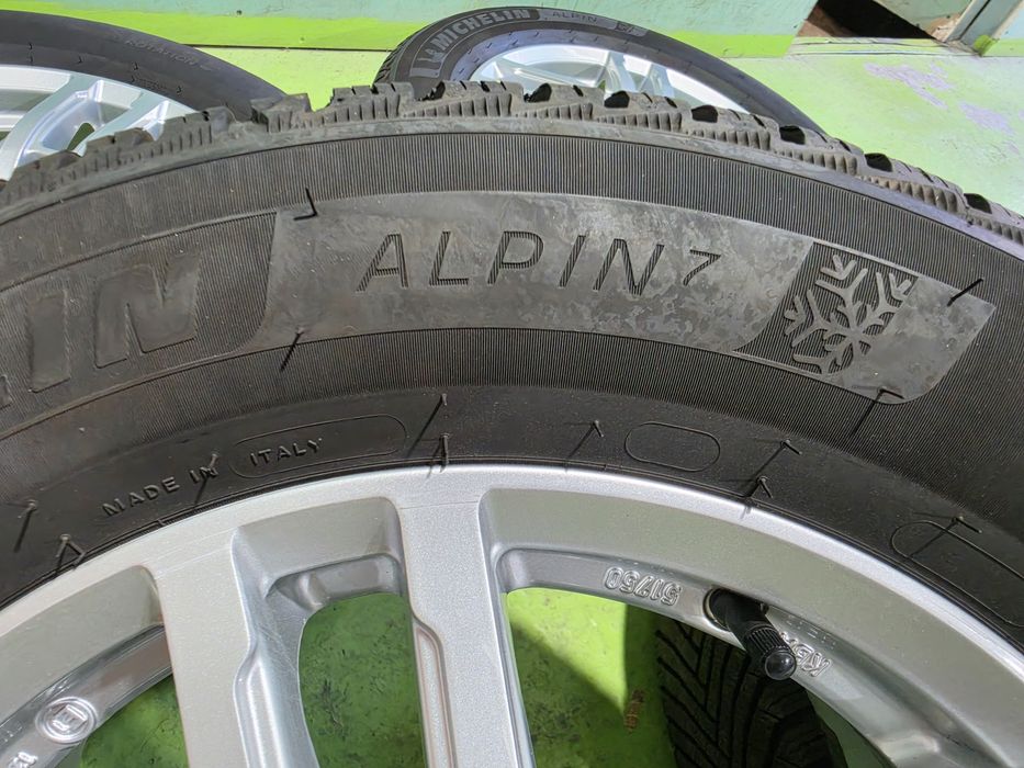 16 5x112 Vw Touran Caddy Passat B8 Skoda лети джанти 5х112 215/60/16 Michelin  зимни гуми зимен комплект