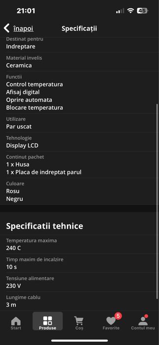 Placa de indreptat parul Remington silk