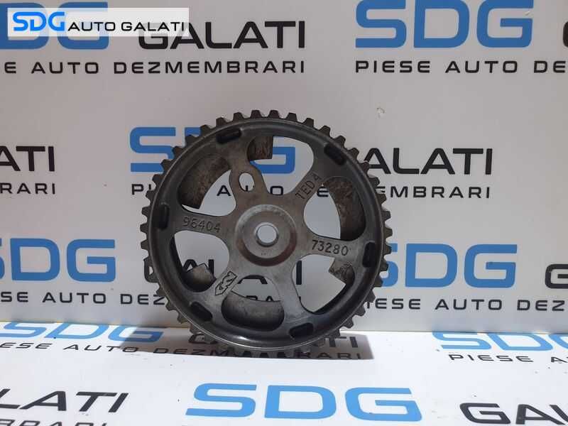 Fulie Rola Pinion Vibrochen Arbore Cotit Peugeot 207 1.6 HDI 2006 - 2015 Cod 9640473280 [AV1724]