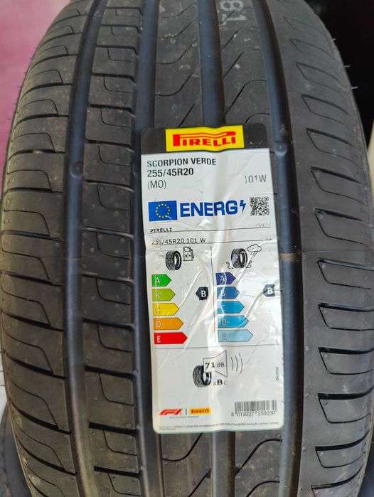 4 Нови летни гуми 255/45R20 Pirelli Scorpion Verde MO 101W DOT2025