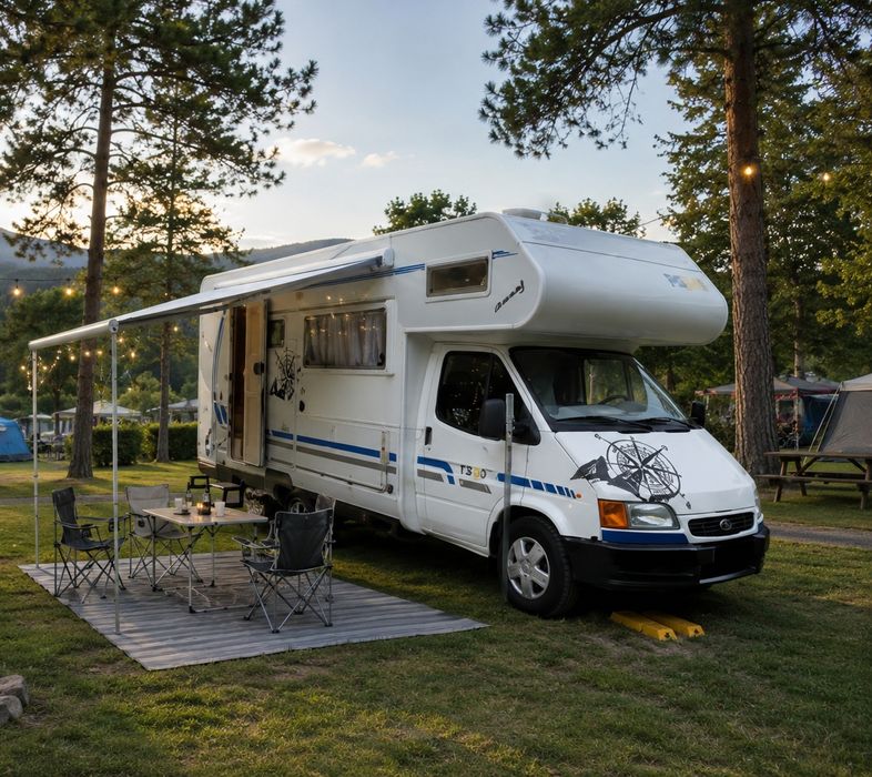 Autorulota Ford Transit 2.5td