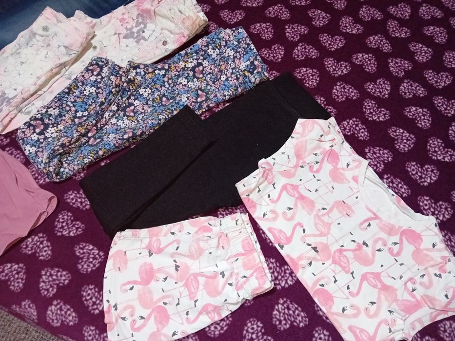 Дрехи за момиче, размер 122 см.