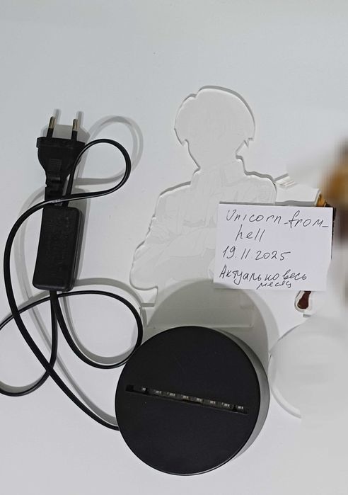 Mood lamp/ночник Леви Аккерман (атака титанов)