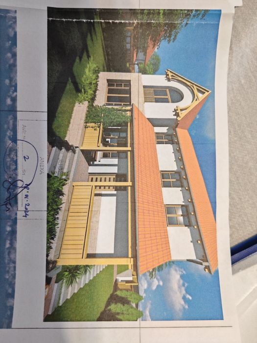 Vand teren cu autorizatie de constructie in Salicea