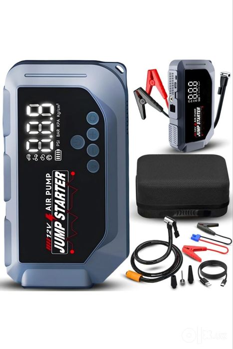 Jump starter, бустер, Повербанк, пусковое устройство, POWERBANK, pover