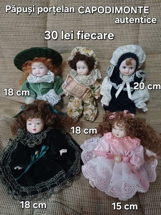 Păpuși Capodimonte originale