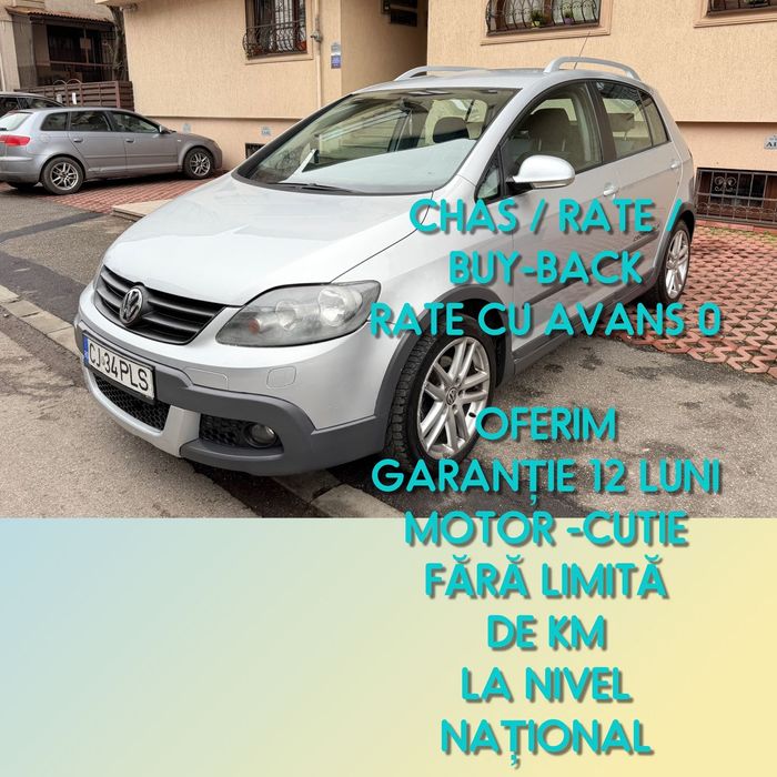 Volkswagen Golf VW Golf 5 Plus CROSS 2.0 TDI 140 CP • 2008 • Garanție 12 luni • Firmă