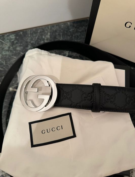 Curea originala Gucci Signature noua în cutie cu factura