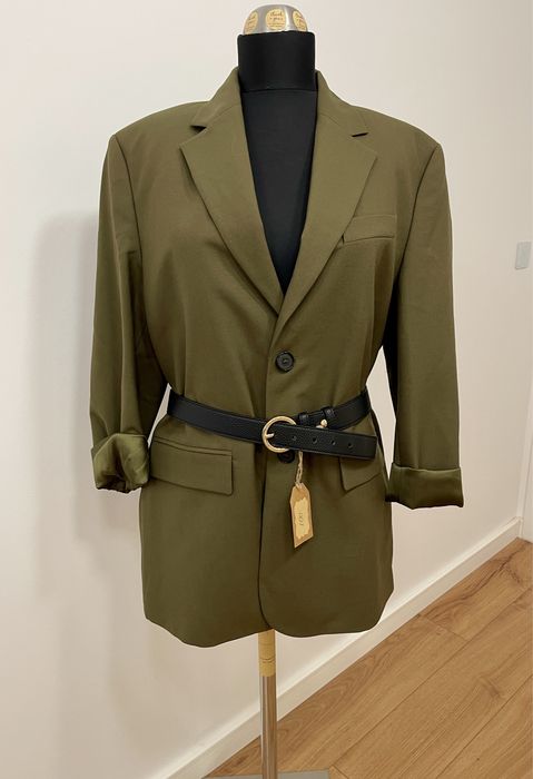 Sacou Zara, nou fara eticheta, L, 45% lana - 150 lei
