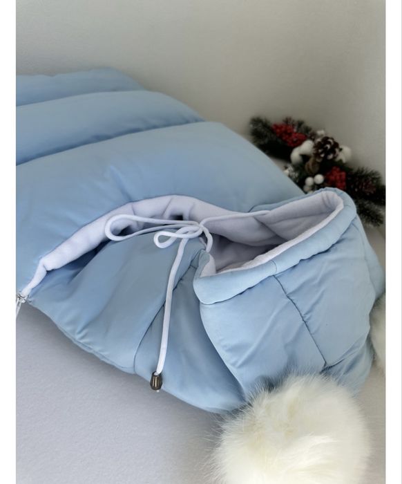 Теплый конверт на выписку