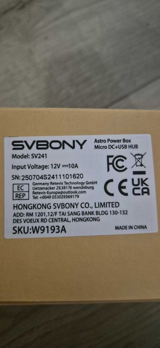 SVBony Telescop USB/HUB