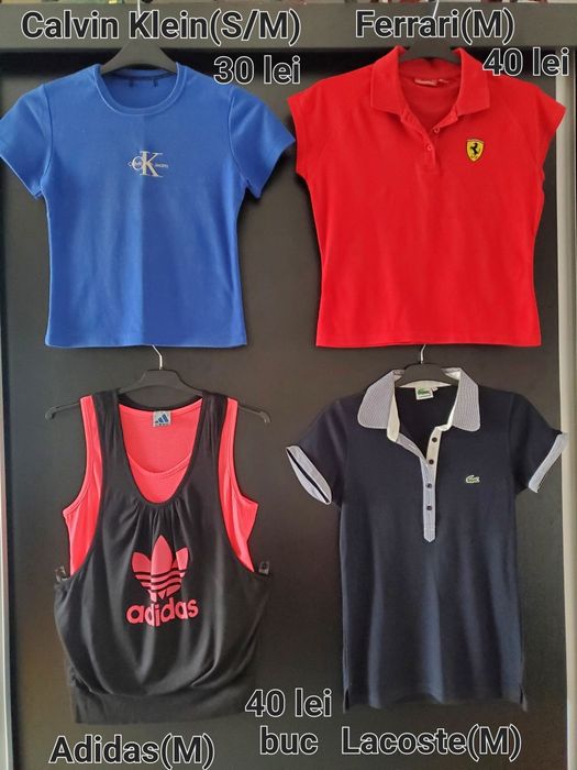 Maieuri,tricouri,fuste sală,damă