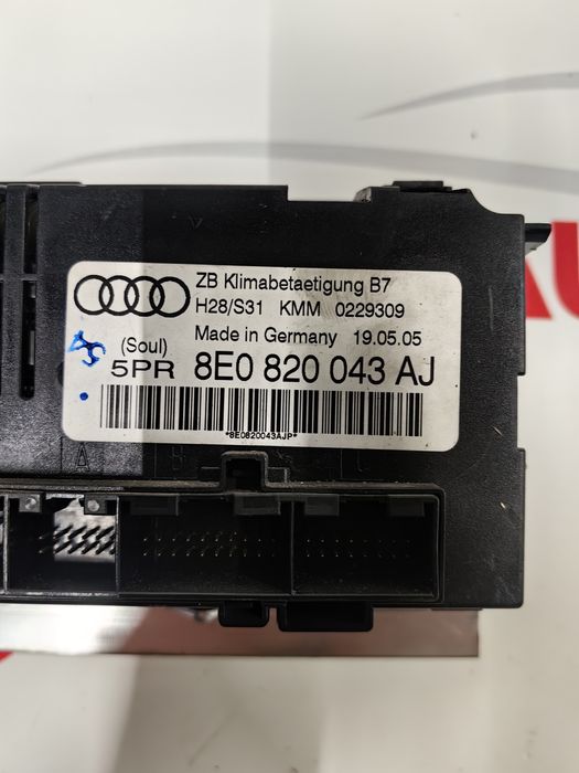 Управление климатроник за Audi A4 B6 , B7 2004г / Ауди А4 Б6, Б7