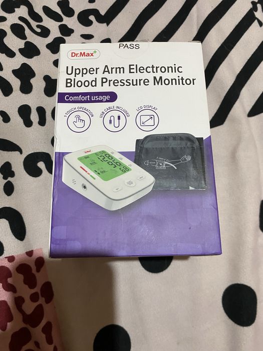 upper arm electronic blood pressure monitor