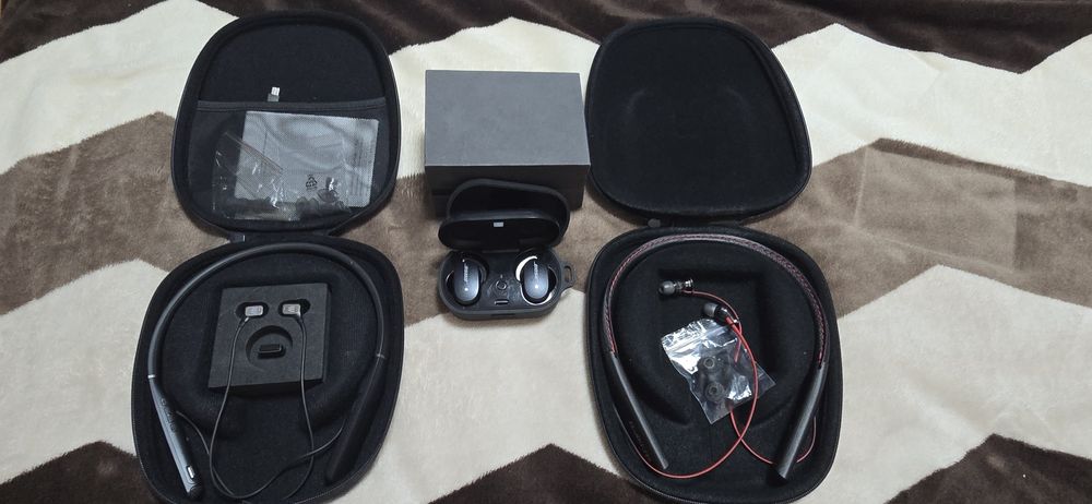 Căști Premium Wireless: Bose QuietComfort Earbuds / EPOS Sennheiser ADAPT / Momentum