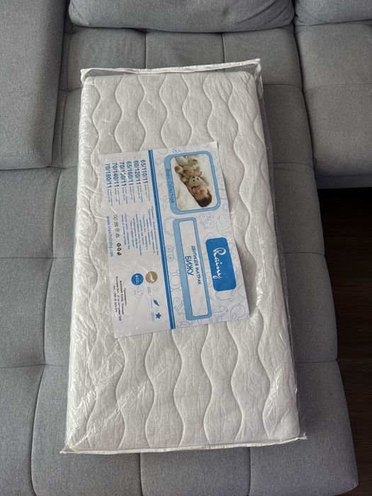 Детски/ бебешки двулицев матрак с кокос