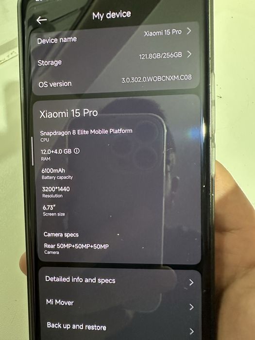 Xiaomi 15 pro 256gb