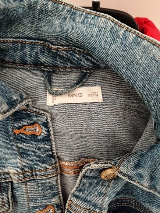 Geaca blugi Mango fetița 6-7 ani