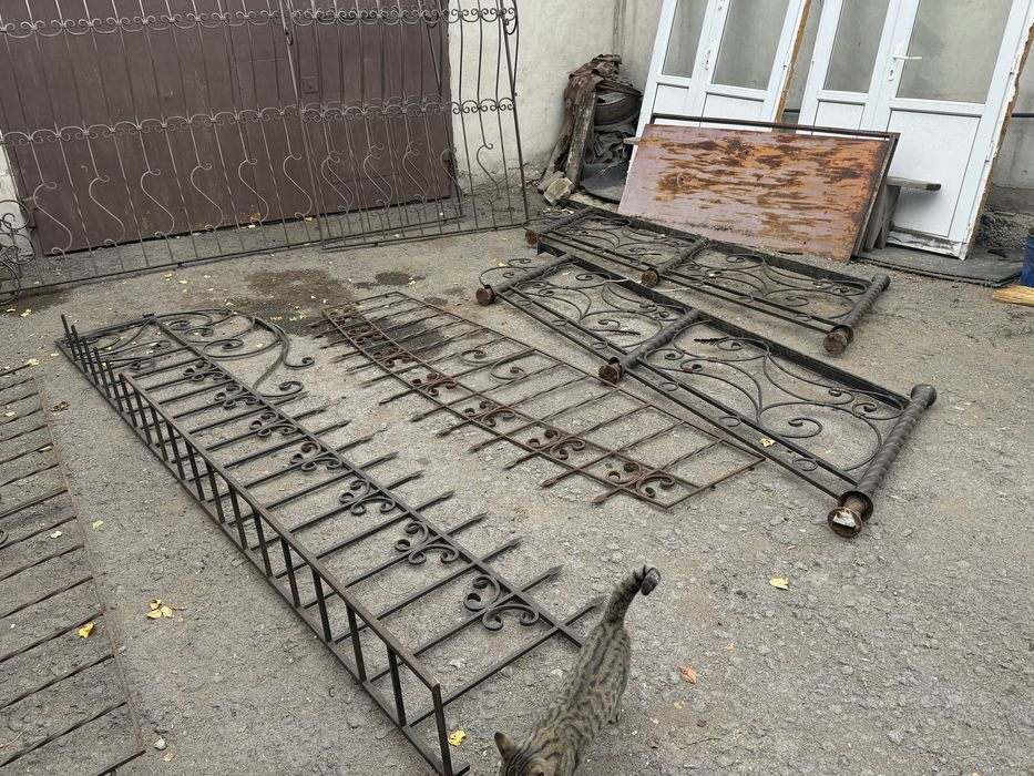 Забор металлический