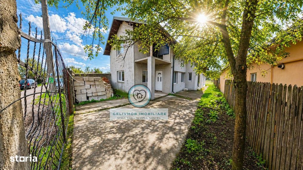 Strejnicu - casa P + M, 1000 mp teren, toate utilitatile