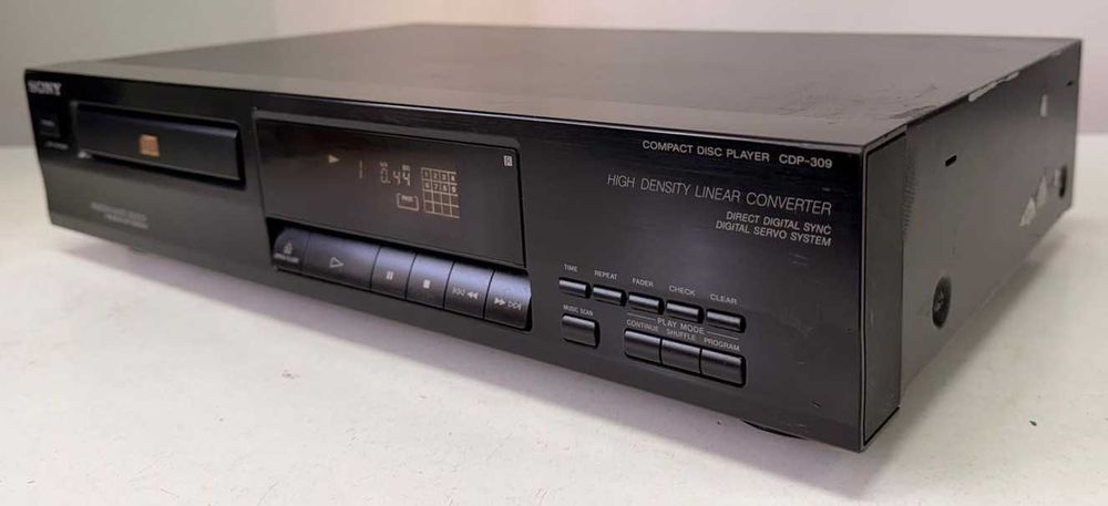 CD Player Sony CDP-309 – High Density Linear Converter – Citeste CD-R – France