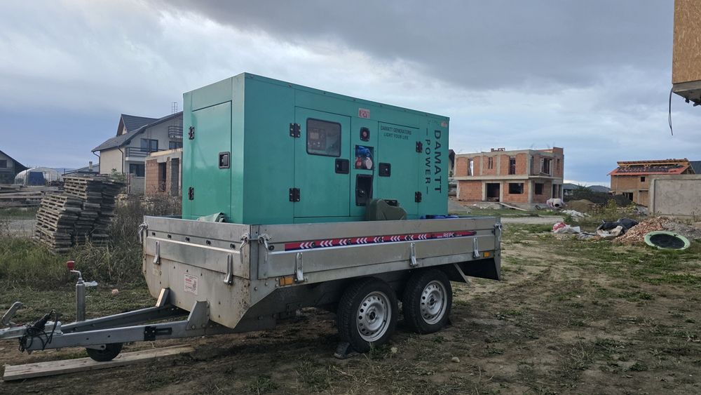 Inchiriez generatoare trifazice 30kW(37,5kVa),  40kW(50kVA) si 56kW(70