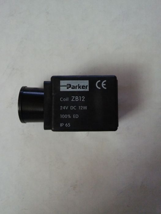 Катушка электромагнитная Parker ZB12 24VDC 12VA ø14мм италия