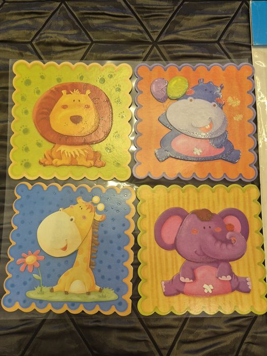 3D стикеры  новые в детскую