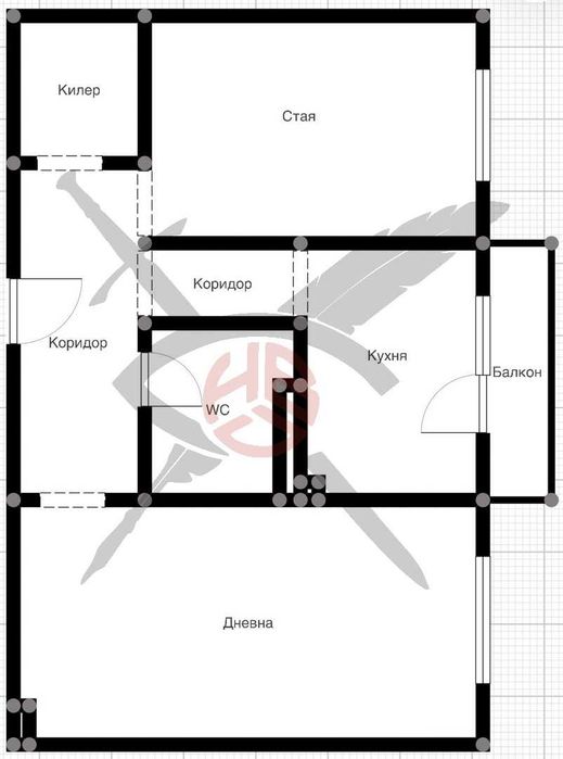 Продава се Двустаен апартамент в София, Дружба 1 - 59 кв.м за 1297 €/кв.м - Снимка #6