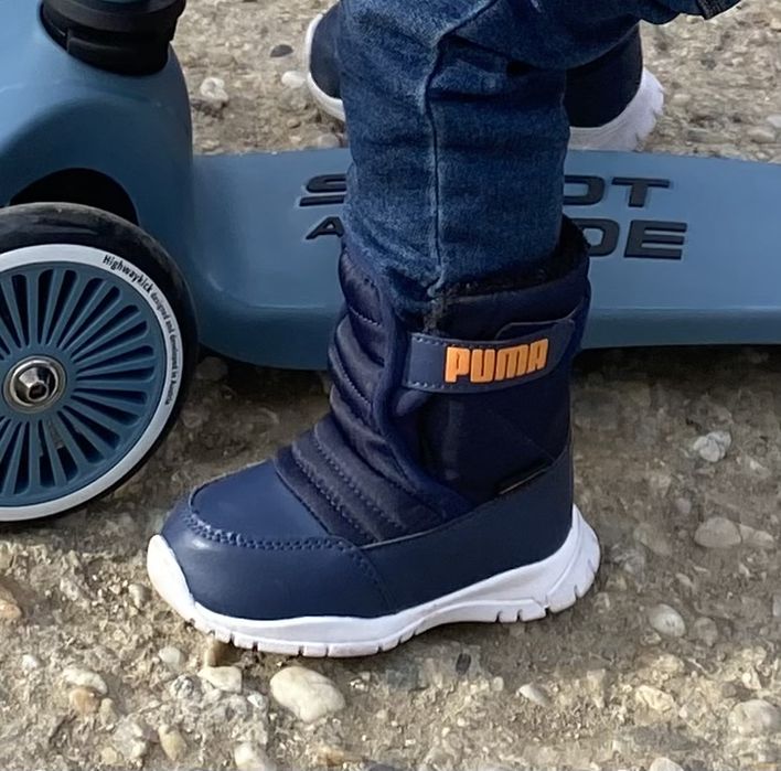 Ghete impermeabile iarna baieti Puma masura 21