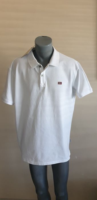 Napapijri Eruggy 2  Pique Cotton 2 - 3XL НОВО! ОРИГИНАЛ! Мъжка Тениска