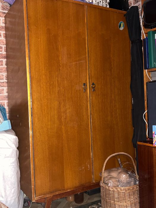 Шифоньер ретро двустворчатый советский