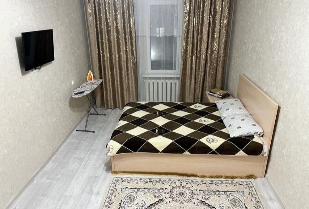 Сдается 1ком квартира посуточно и почасам Сатпаева ЖК Теремок