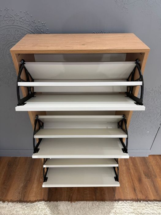 Обувница шкаф комбинированный