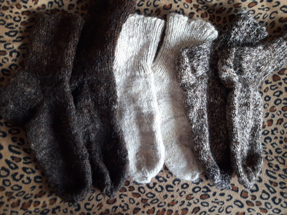 Носочки 100% натуральные шерстяные