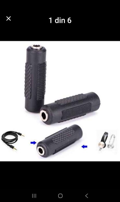 Vând mufă stereo Jak (nou]