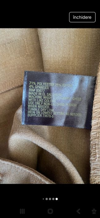 Pantaloni stofa,  4XL, Worthington