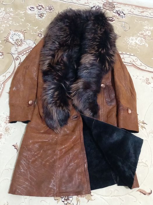 Дублёнка теплая 25000тг б/у