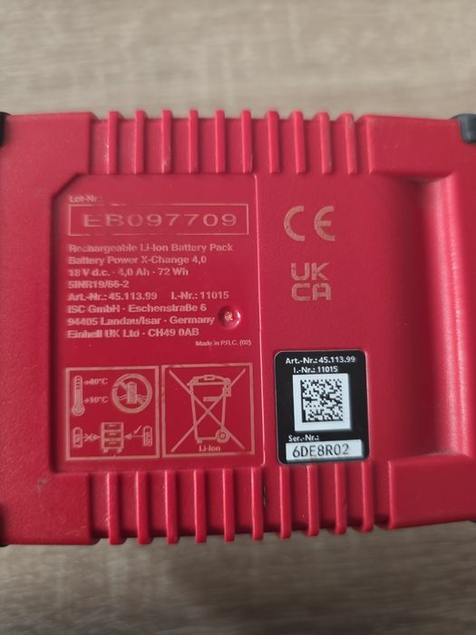 Acumulatori Einhell defecti