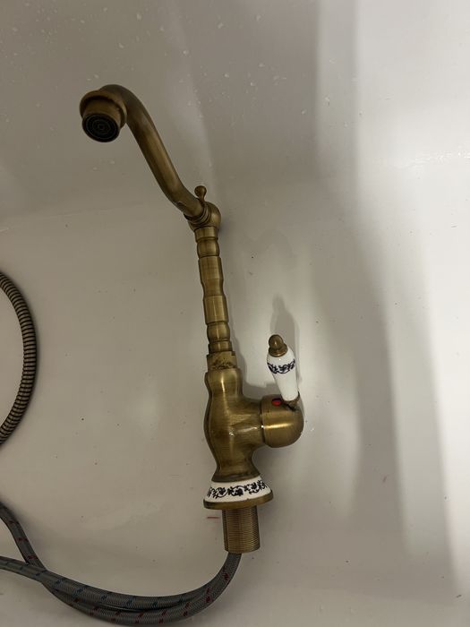 Baterie lavoir / dus bronz antichizat