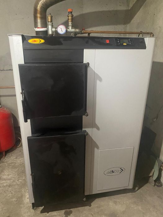 Cazan (centrala) pentru incalzire pe peleti/lemne,ABC,otel,COMBO, 40kv