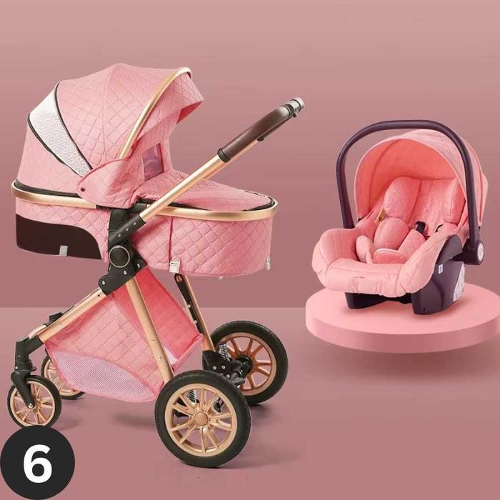 Луксозна Детска/Бебешка Количка 3 в 1  - За Вашия Най-Скъп Дар!