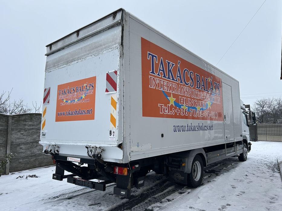 Mercedes Atego 1229L Eruro 5! Duba 7,4m Lift,Klima, Perne, Recent Adus
