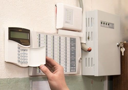 Установка пожарный-охранный сигнализация