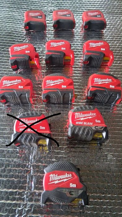 Milwaukee ruletă 8m 5m 3m