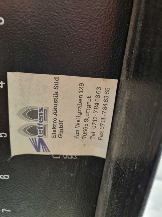 Amplificator statie de linie Steffens elektro akustik Germany