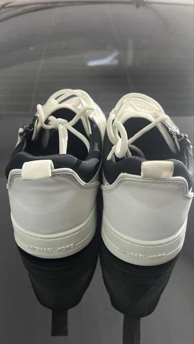 Michael Kors мъжки бели кожени кецове
