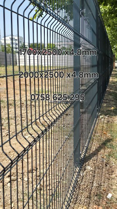 Plasa gard / panou gard / gard zincat / gard verde/ gard gri antracit